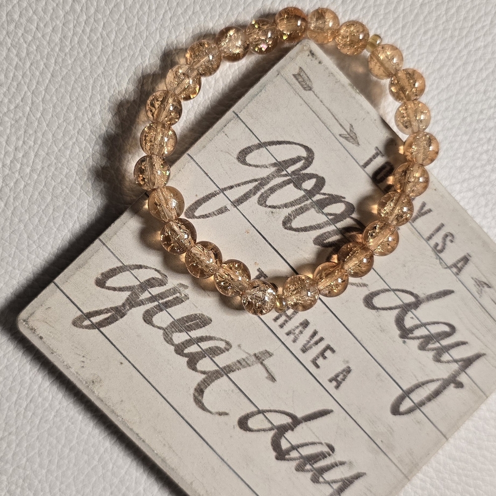 Elegant Gold Beaded Bracelet